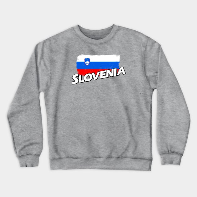 Slovenia flag Crewneck Sweatshirt by PVVD